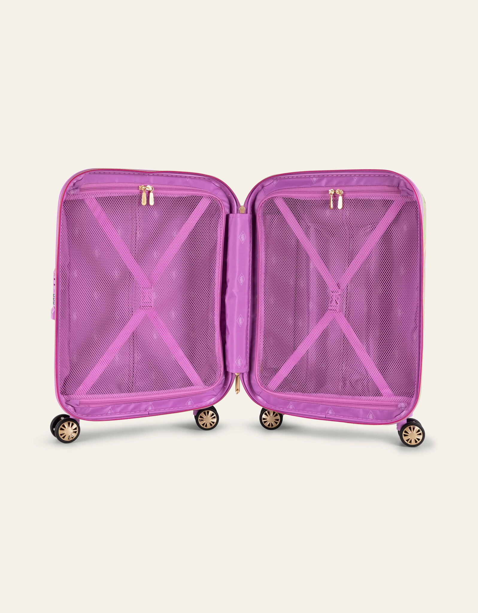 Oilily Oilily Paisley 55cm handbagage-trolley 40L green flash