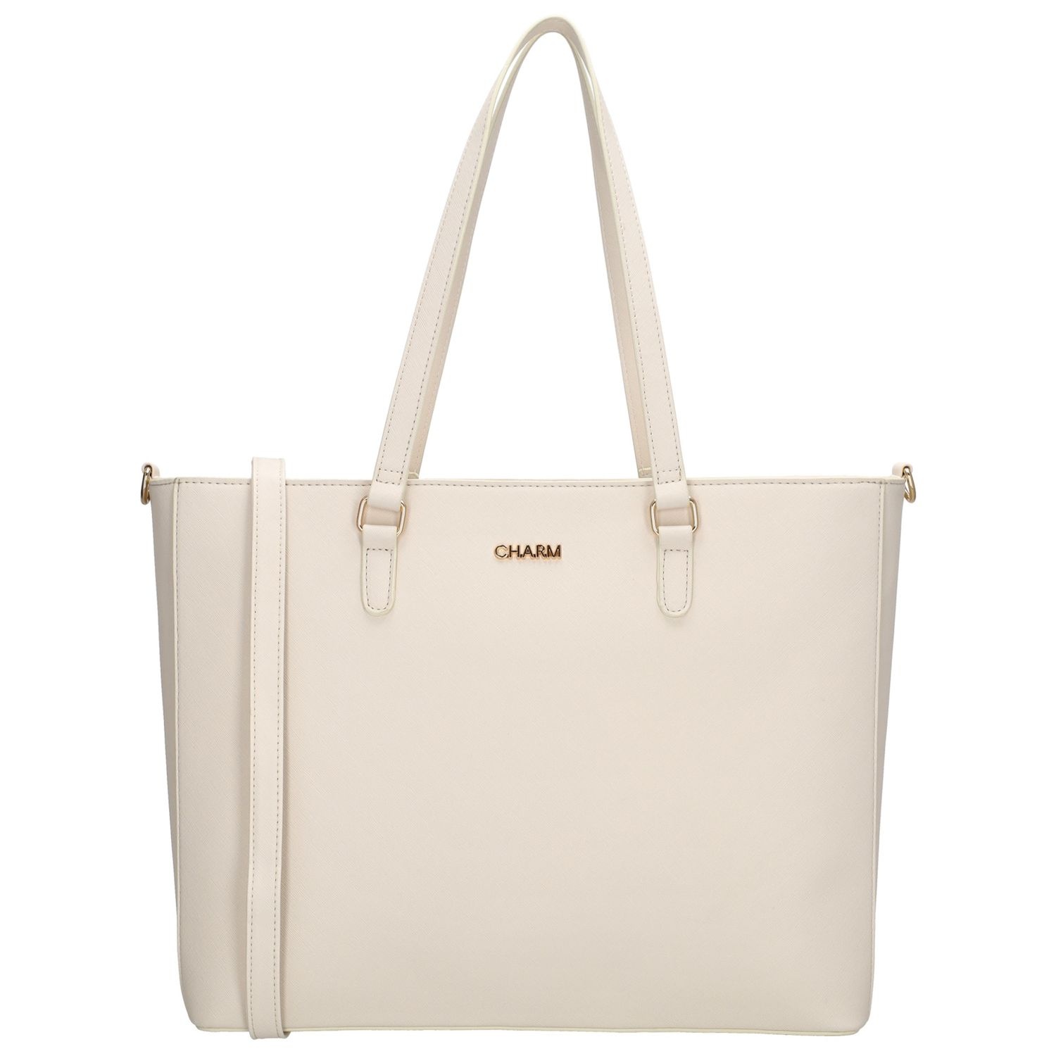 Charm London Charm London 15.6" laptop-shopper cream