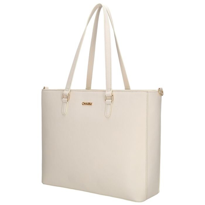 Charm London Charm London 15.6" laptop-shopper cream