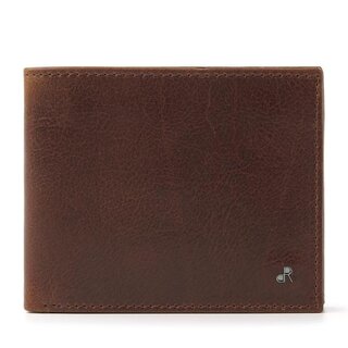De Rooy Amsterdam Milan 4cc RFID billfold cognac