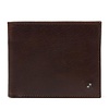 H.J. de Rooy Milan 4cc RFID billfold brown