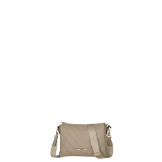Travelite Barbara Cozy 3-vaks schoudertas Trio zand