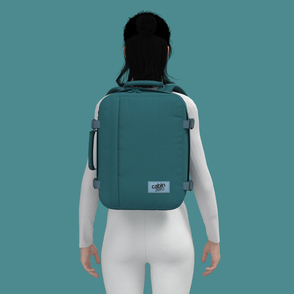 Cabin Zero Classic 28L cabin backpack-underseater aruba blue