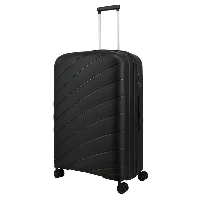 Travelite Travelite Burano L 75cm-108l reiskoffer zwart