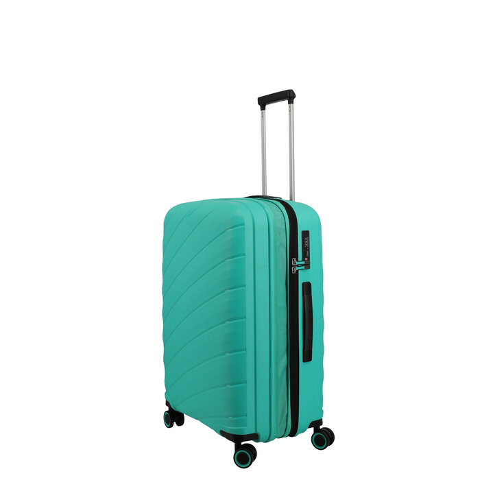 Travelite Travelite Burano M 66cm-67/80l exp. reiskoffer aqua