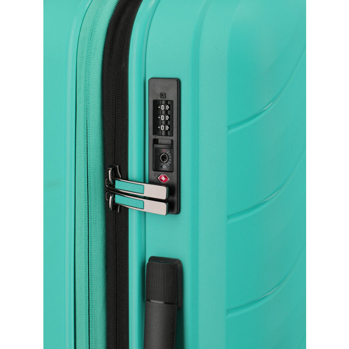 Travelite Travelite Burano M 66cm-67/80l exp. reiskoffer aqua