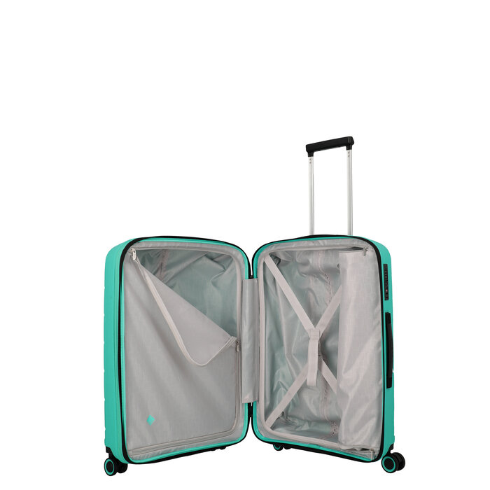 Travelite Travelite Burano M 66cm-67/80l exp. reiskoffer aqua
