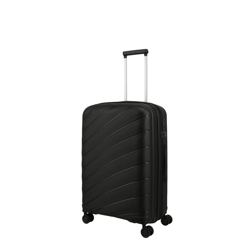 Travelite Travelite Burano M 66cm-67/80l exp. reiskoffer zwart
