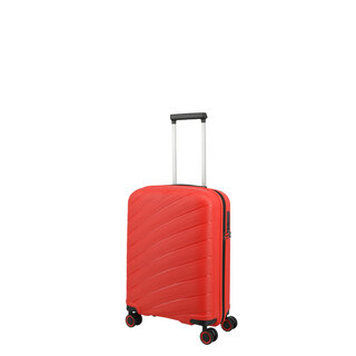 Travelite Burano S 55cm-42l handbagage trolley raspberry