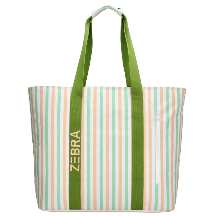 Zebra Trends Zebra Trends Sally strandtas-koeltas retro stripes