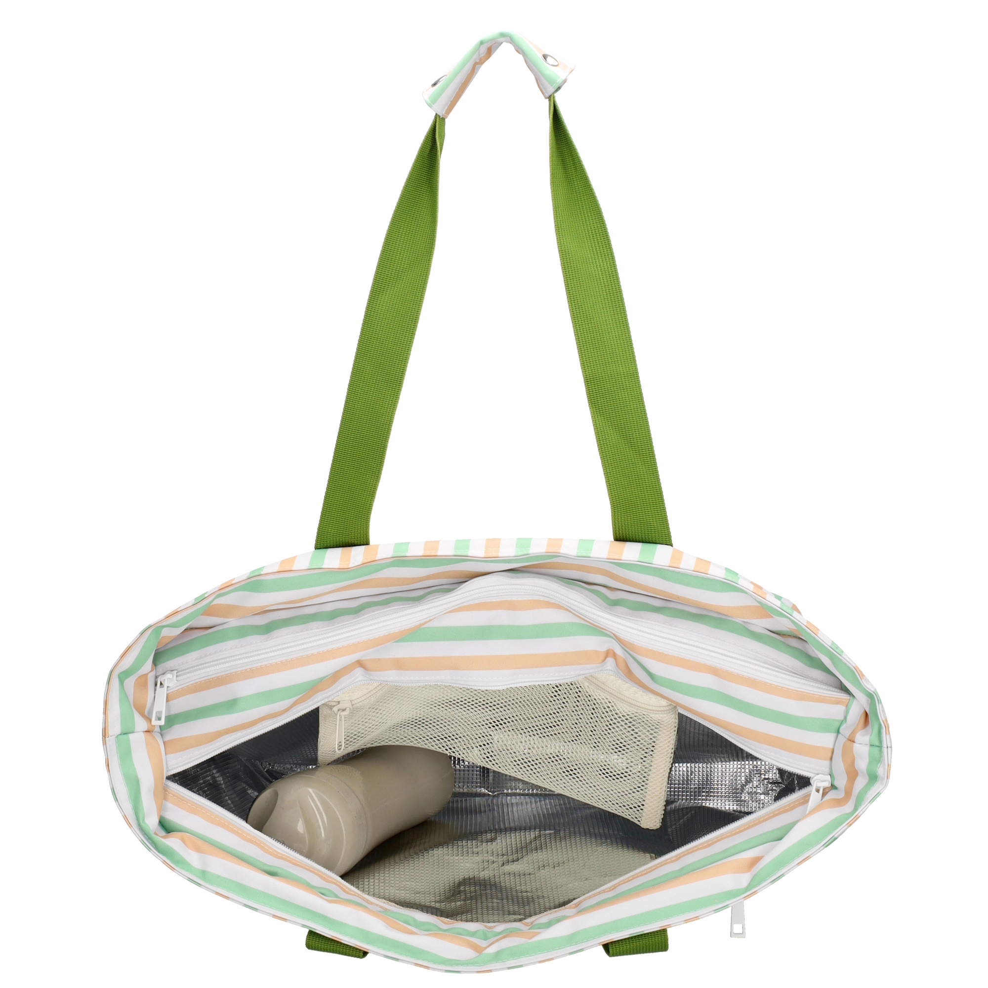Zebra Trends Zebra Trends Sally strandtas-koeltas retro stripes