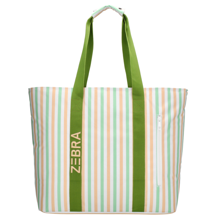Zebra Trends Zebra Trends Sally strandtas-koeltas retro stripes