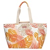 Zebra Richelle strandtas multi orange