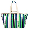 Zebra Elise strandtas stripes