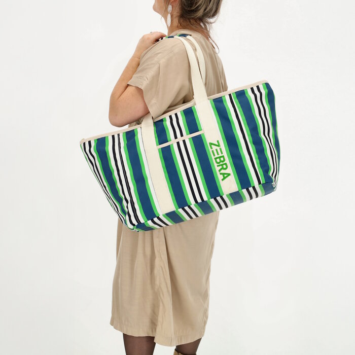 Zebra Trends Zebra Elise strandtas stripes