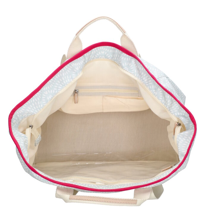 Zebra Trends Zebra Elise strandtas light blue