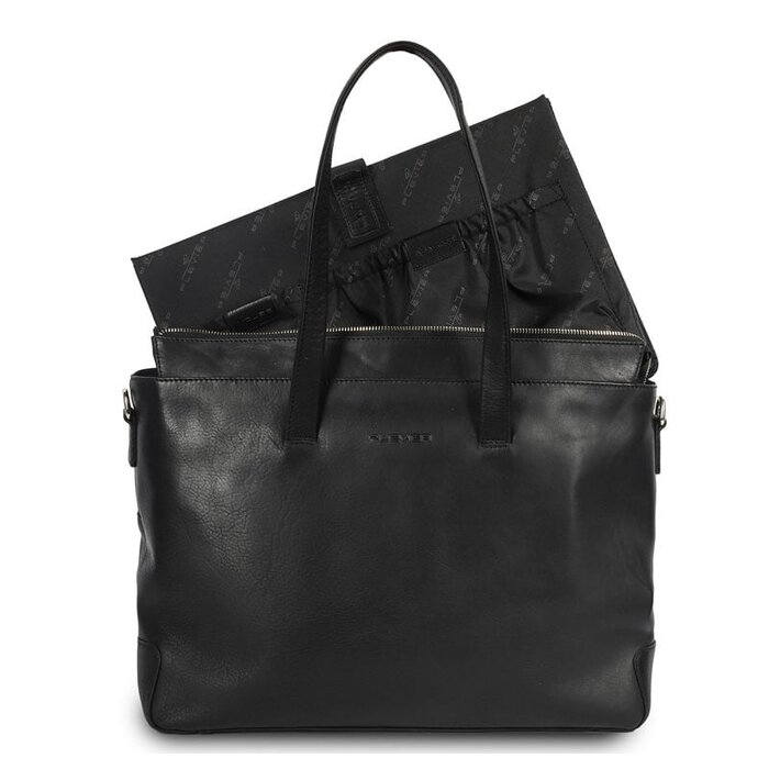 Plevier Plevier Edge 16" laptop-shopper zwart