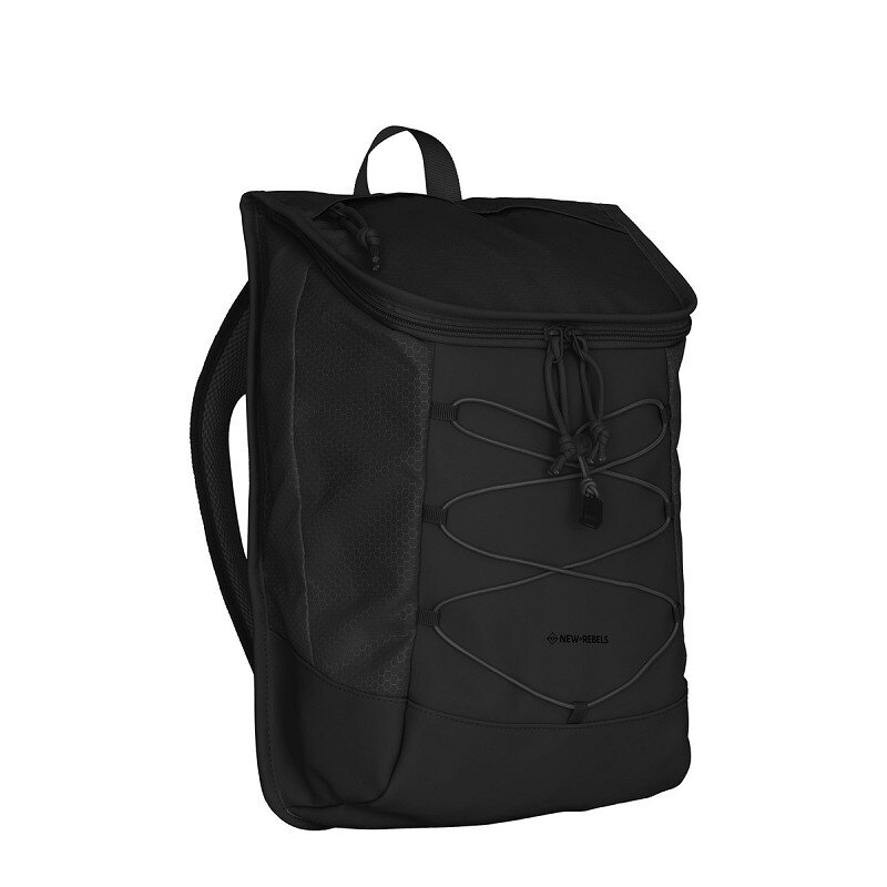 New Rebels New Rebels Trondheim Valon 15.6" laptop rugtas zwart