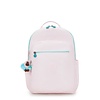 Kipling Seoul College Extra 32L-15.6" laptop-rugzak sea pink metallic