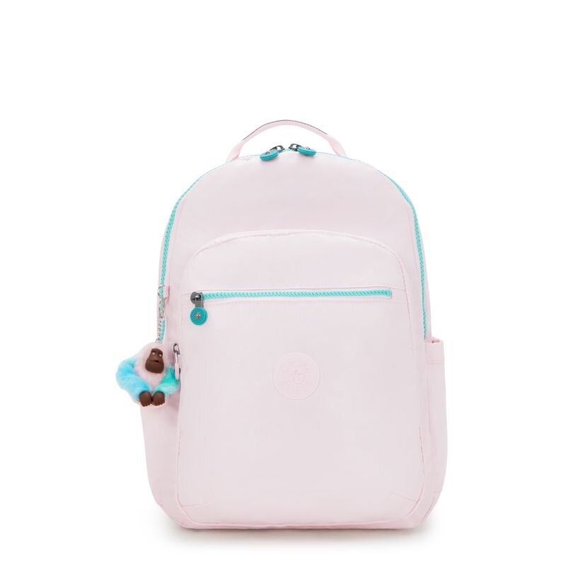 Kipling Kipling Seoul College Extra 32L-15.6" laptop-rugzak sea pink metallic