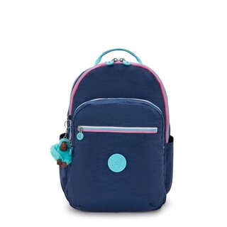 Kipling Seoul College Extra 32L-15.6" laptop-rugzak resort navy
