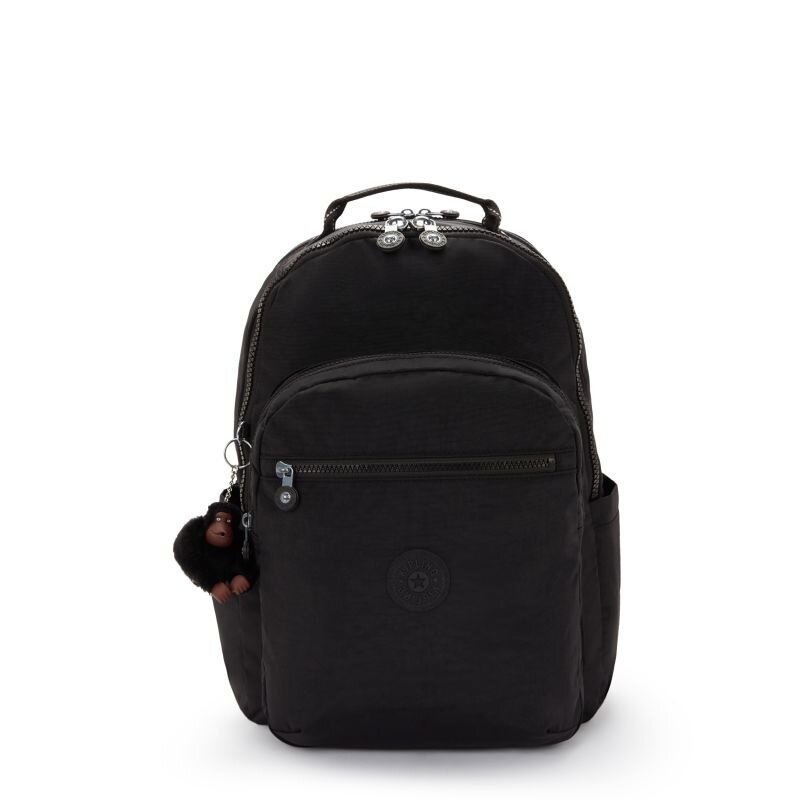 Kipling Kipling Seoul College Extra 32L-15.6" laptop-rugzak zwart