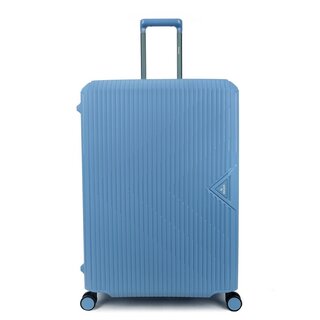 Decent Smart 77cm-120L 4-wiel reiskoffer licht blauw