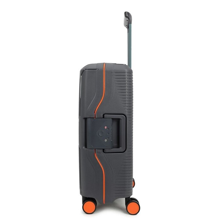 Decent Decent Smart 55x40x20cm-40L handbagage-koffer antraciet