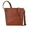 Saccoo Caracas pull-up Grenada schoudertas cognac