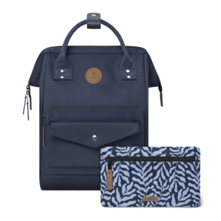 Cabaia Adventurer M 14" laptop-rugtas Nara dark blue