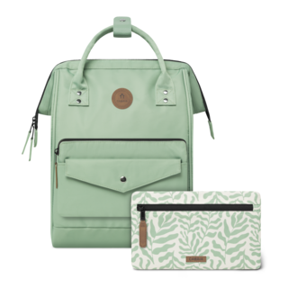 Cabaia Adventurer M 14" laptop-rugtas Tampa green