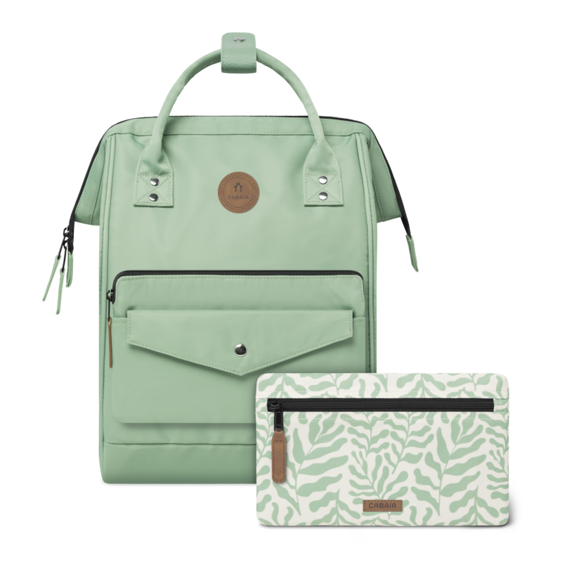 Cabaia Cabaia Adventurer M 14" laptop-rugtas Tampa green