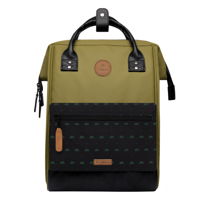 Cabaia Cabaia Adventurer M 14" laptop-rugtas Grenoble kaki