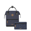 Cabaia Adventurer M 14" laptop-rugtas Namur dark blue navy