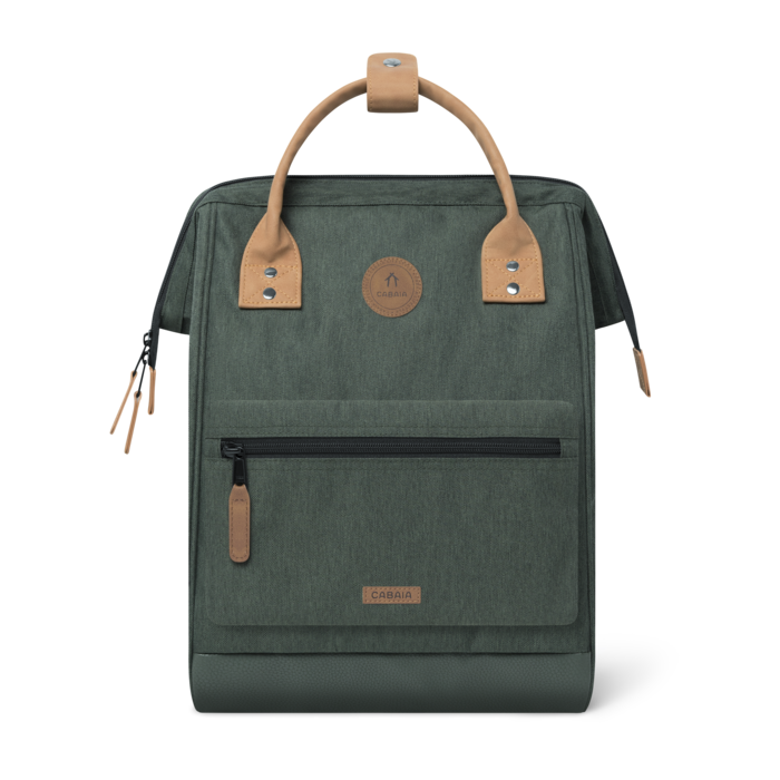 Cabaia Cabaia Adventurer M 14" laptop-rugtas Kuito green x camel