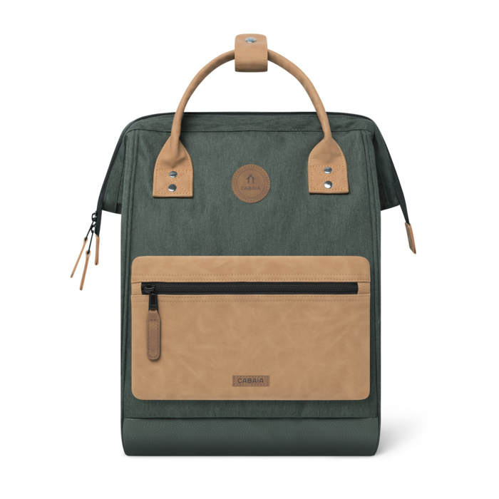 Cabaia Cabaia Adventurer M 14" laptop-rugtas Kuito green x camel
