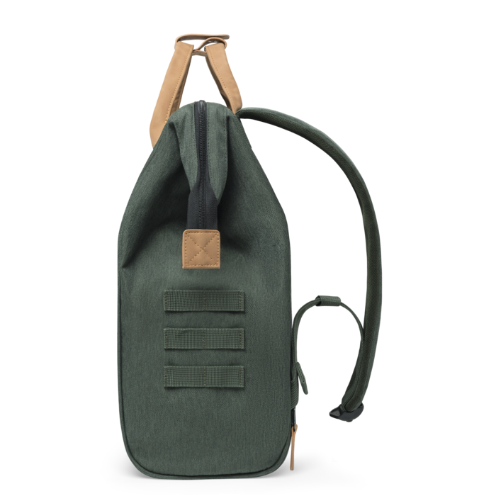 Cabaia Cabaia Adventurer M 14" laptop-rugtas Kuito green x camel