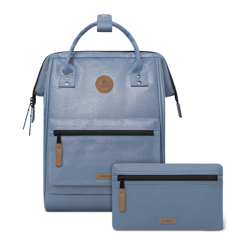 Cabaia Cabaia Adventurer M 14" laptop-rugtas Davos grey