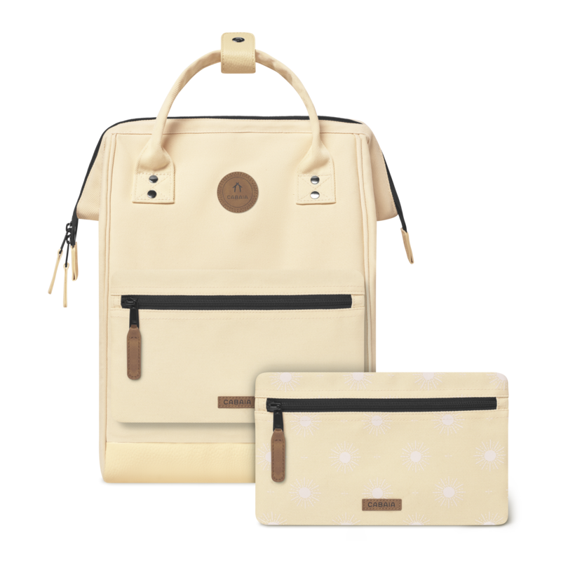 Cabaia Cabaia Adventurer M 14" laptop-rugtas Ibiza yellow