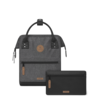 Cabaia Adventurer small rugtasje Luxembourg dark grey melanged