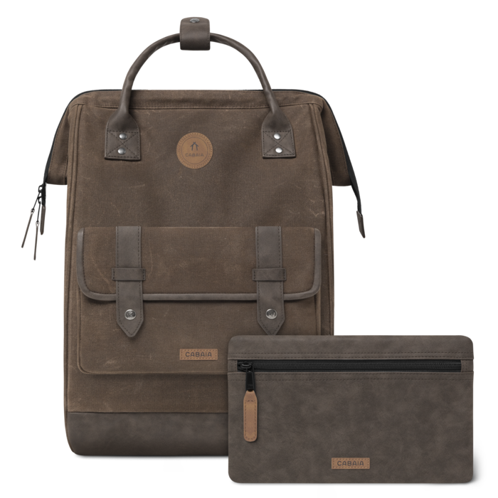 Cabaia Cabaia Adventurer L 15.4" laptop-rugtas Soyo brown