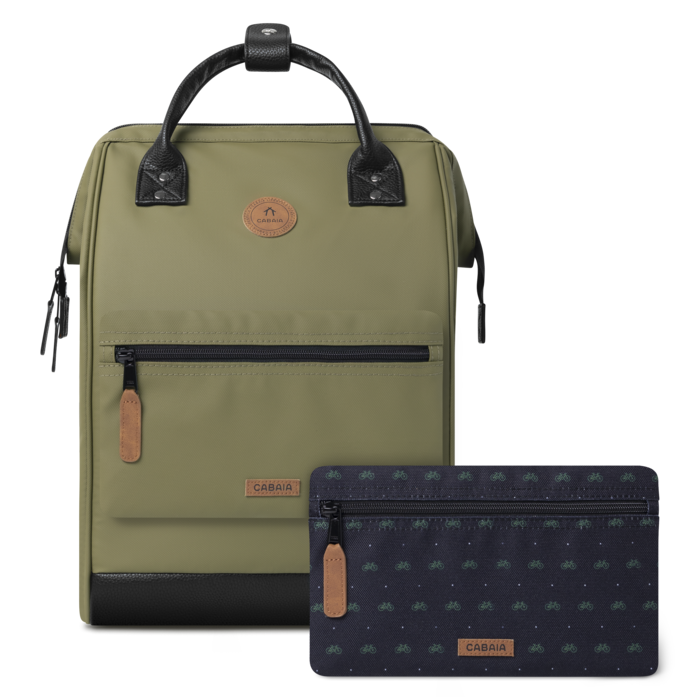 Cabaia Adventurer L 15.4" laptop-rugtas grenoble kaki