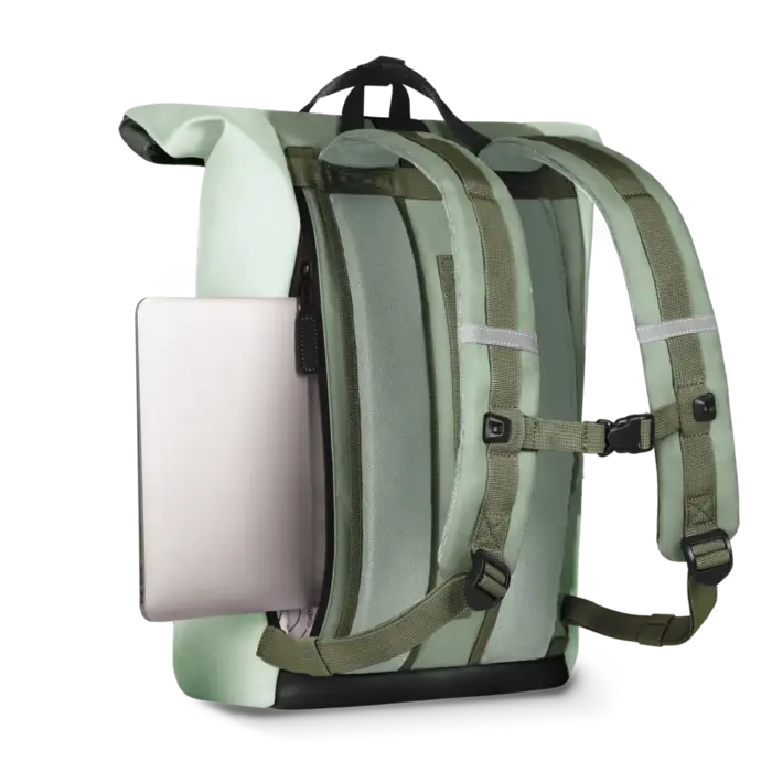 Cabaia Cabaia Explorer L TU 15.6" laptop-rugtas Menton green