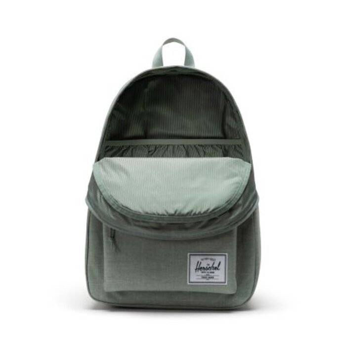 Herschel Herschel Classic XL 15" laptop-rugtas iceberg green crosshatch