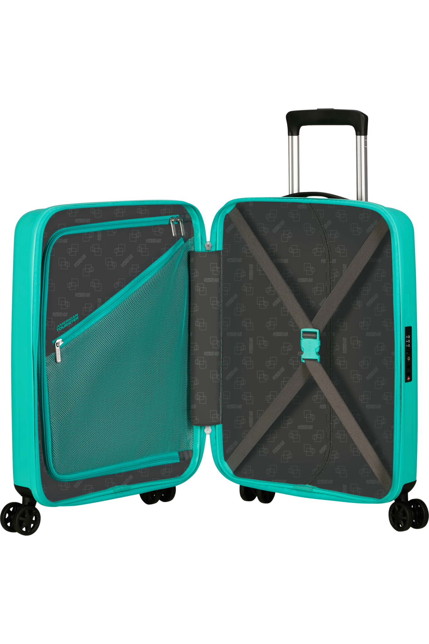 American Tourister Rejoy reiskoffer spinner 55cm-35L-2.4KG aquaticawe