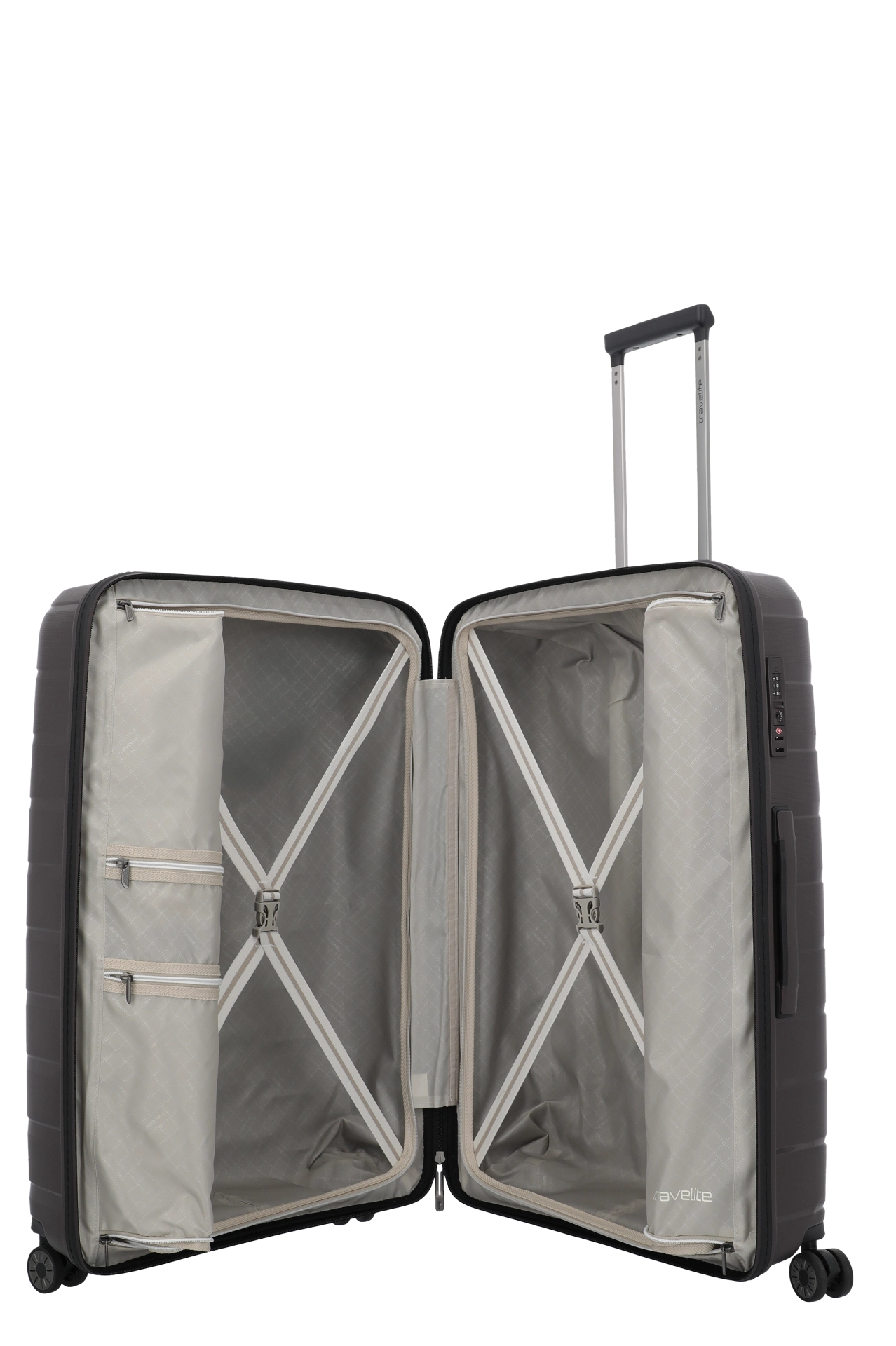 Travelite Air Base L 4-wiel trolley 105L coffee