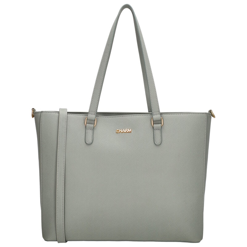 Charm London Charm London 15.6" laptop-shopper light grey
