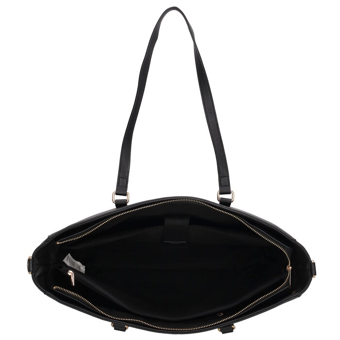 Charm London Charm London 15.6" laptop-shopper zwart