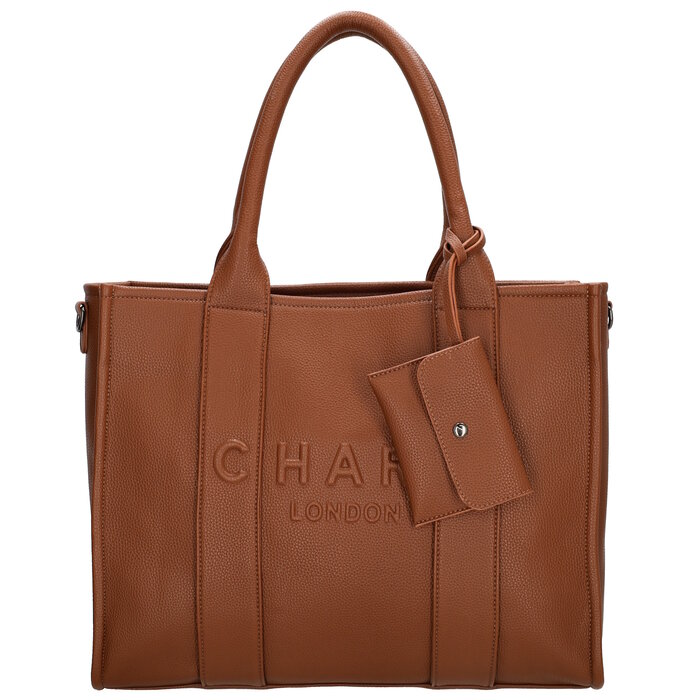 Charm London Charm London Bond Laptoptas 15,6 inch  bruin