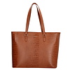 Charm London Midwood 15" laptop-shopper croco cognac